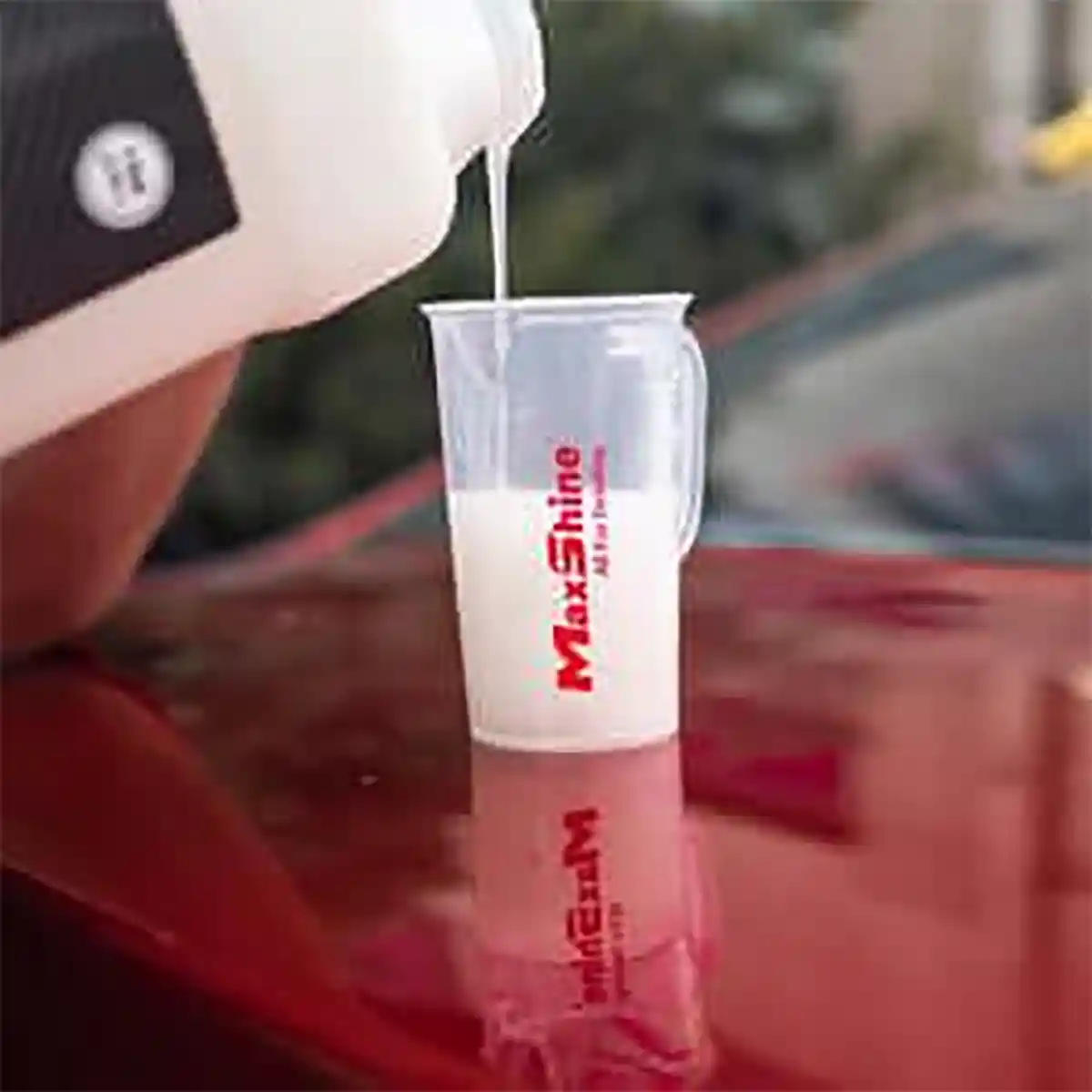 Maxshine Measuring Cups-Transparent 100ml for Car Cleaning and Care